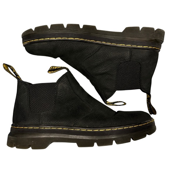 Dr. Martens Other - Dr. Martens Hardie II Black Leather Chelsea Boots Mens 10 Womens 11 EU 43